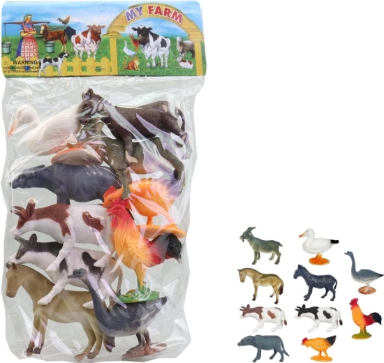 Animaux en sachet 9–12 cm