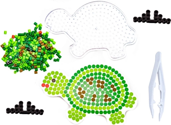 Motif de tortue avec gabarit