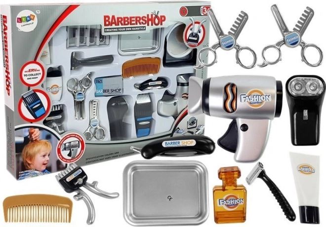 Set de coiffure pour enfants – argenté