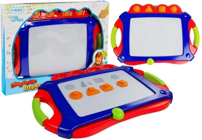 Tableau magnétique Tampons bleus Pictionary