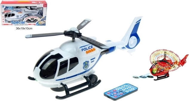 Hélicoptère avec pilote à piles