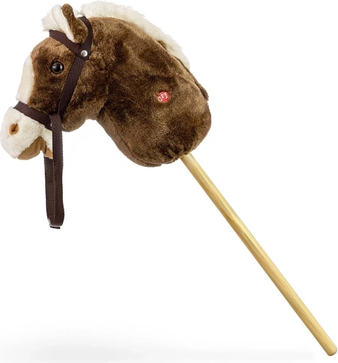 Milly Mally cheval bâton (hobby horse) marron foncé - 1 pièce