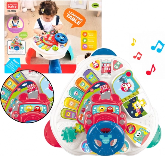 Table éducative interactive avec volant