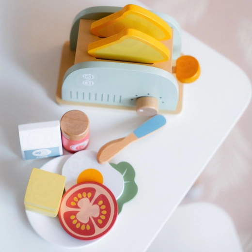 De nombreux accessoires pour le petit-déjeuner