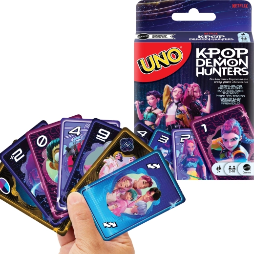 Jeu de cartes UNO KPop Demon Hunters