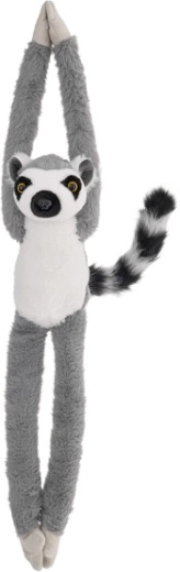 Lémur en peluche à suspendre 55 cm