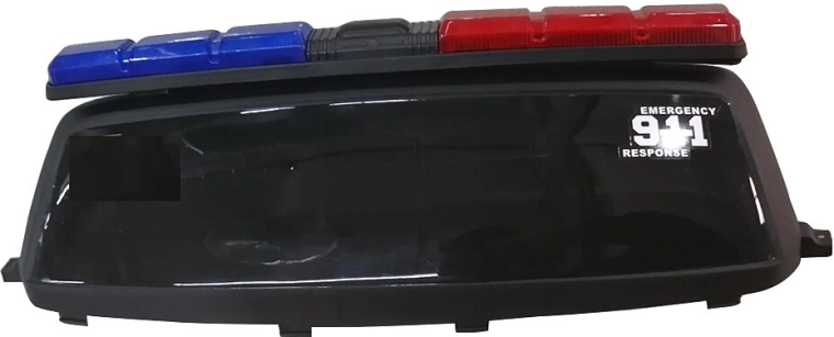 Pare-brise pour voiture électrique pour enfants US Police 12 V JAMARA