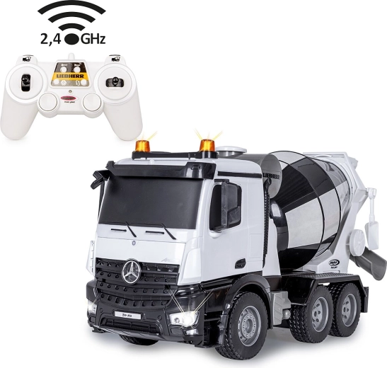 Bétonnière radiocommandée Mercedes-Benz Arocs Liebherr 1:20