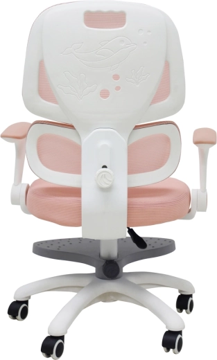 Hauteur d’assise réglable et repose-pieds