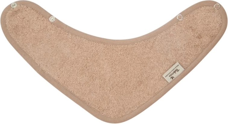 Bavoir bandana Timboo savannah sand 36 × 22 cm - 1 pièce