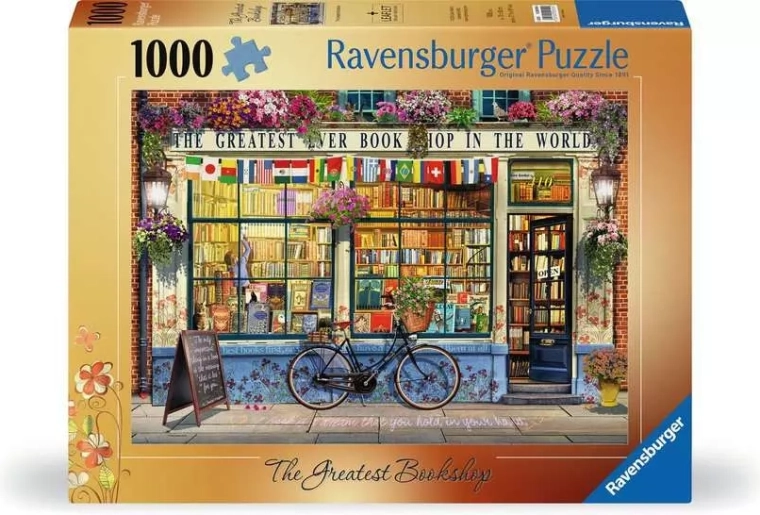 Puzzle Ravensburger « Librairie fantastique » 1000 pièces