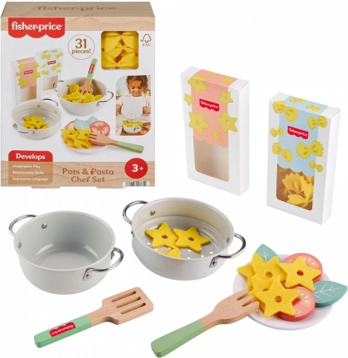 Fisher-Price set de cuisine pâtes pour enfants