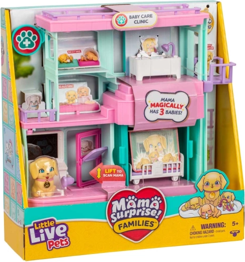 Little Live Pets Mama Surprise families clinique de soins pour bébés - 1 pièce