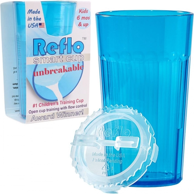 REFLO gobelet d’entraînement incassable pour enfants – bleu