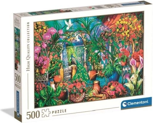 Puzzle Clementoni Entretien de la serre, 500 pièces