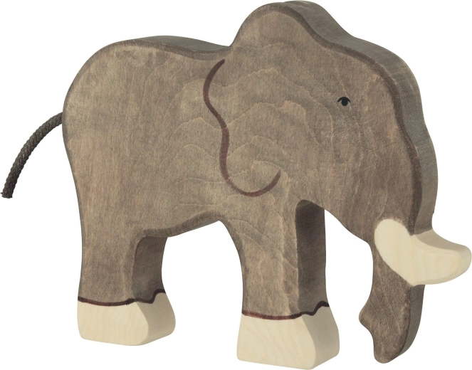 Figurine en bois Holztiger, éléphant - 1 pièce