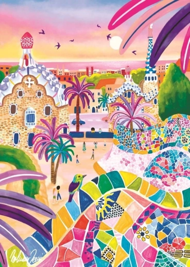 Puzzle Parc Güell 1000 pièces