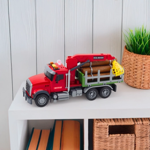 Grue pivotante avec pince mécanique