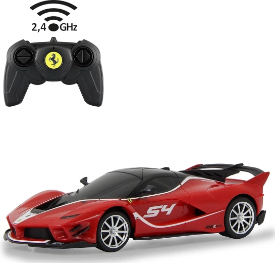 Voiture RC Jamara Ferrari FXX K Evo 1:24 rouge, 2,4 GHz