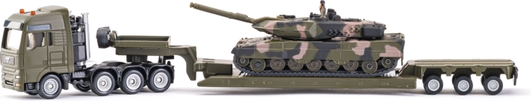 SIKU Military tracteur avec char
