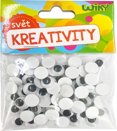 Yeux mobiles 12 mm, 80 pcs