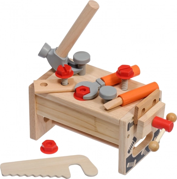 Lucy & Leo grande boîte à outils en bois avec établi pour enfants
