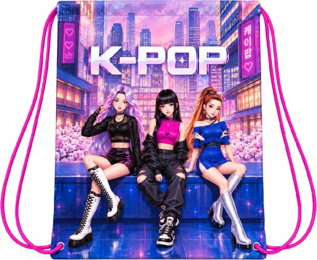 Sac à dos enfant K-Pop Demon Hunters rose
