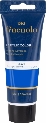 Peinture acrylique 75 ml – bleu foncé