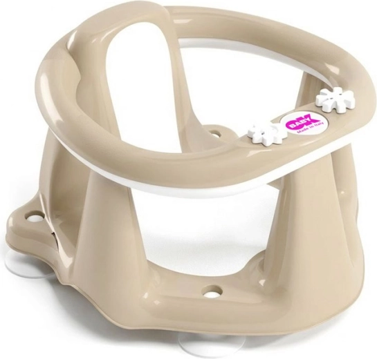 Siège de bain antidérapant OK Baby Flipper Evolution, beige