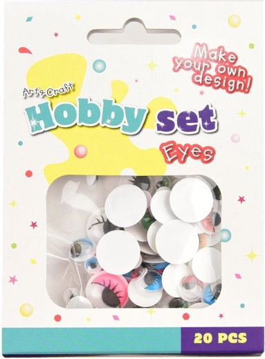 Faux cils à coller Yeux UH 20 pcs