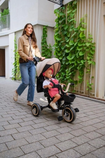 Roues sans entretien et roue libre pour une conduite fluide