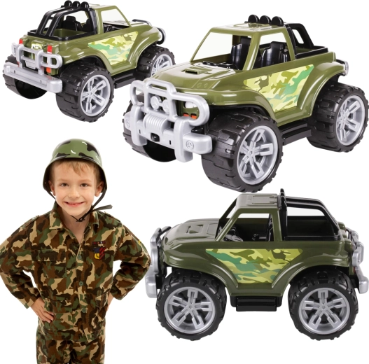 Carrosserie ouverte et pare-chocs robustes