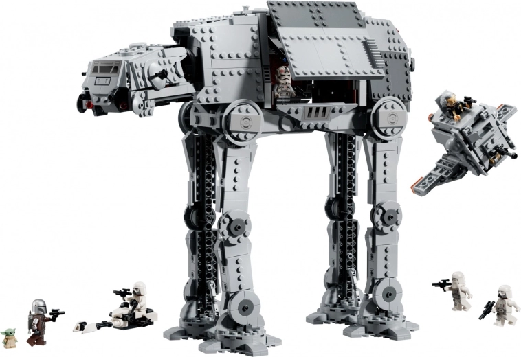 AT-AT détaillé et articulé
