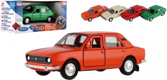 Modèle en métal Škoda 105 L 1:34–39 avec portes ouvrantes