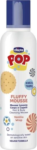 Chicco gel moussant corps et cheveux Pop Vanilla 200 ml