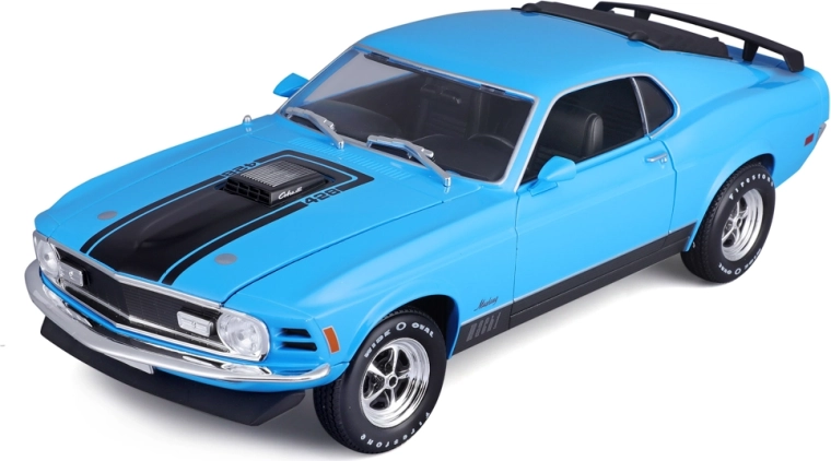 Maisto Ford Mustang Mach 1 bleue 1:18