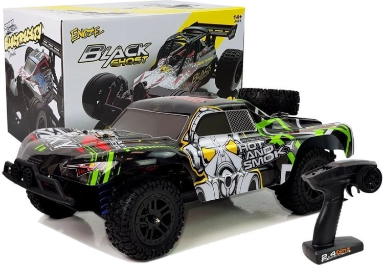 Voiture RC tout-terrain 1:18 4x4 verte
