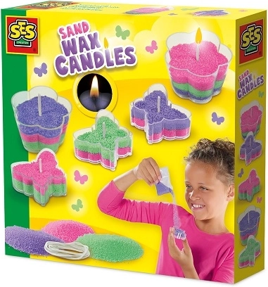 SES kit de fabrication de bougies en sable de cire