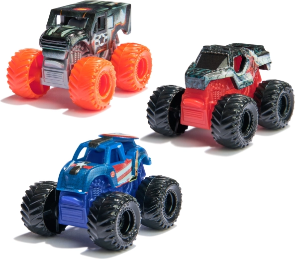 Monster trucks détaillés