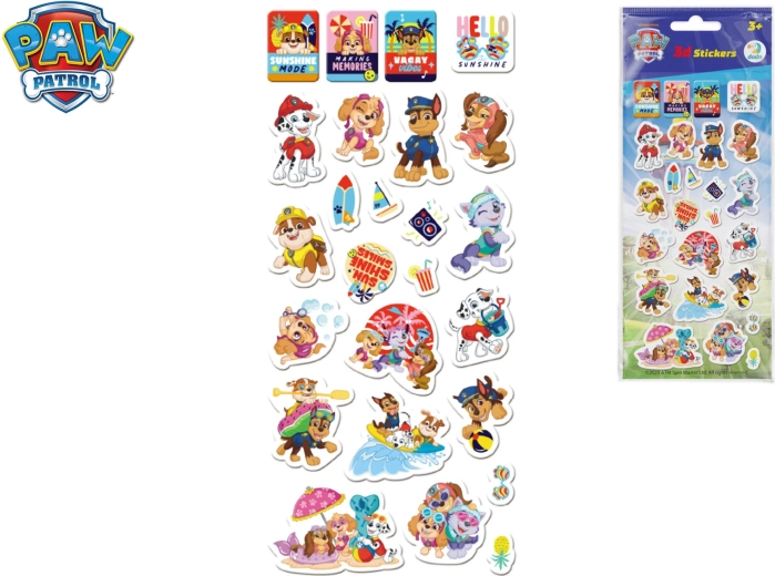 Lot d’autocollants 3D Paw Patrol (La Pat’ Patrouille)