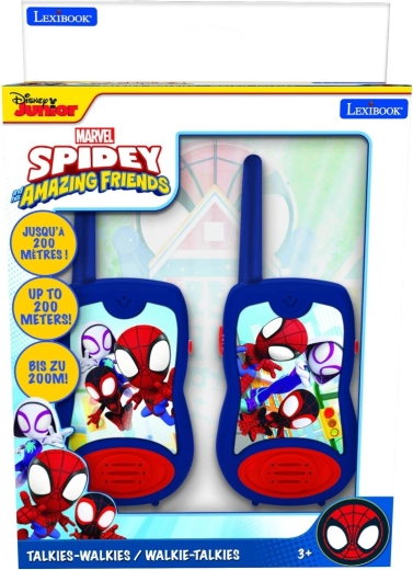 Talkies-walkies pour enfants LEXIBOOK Spidey avec portée de 200 m