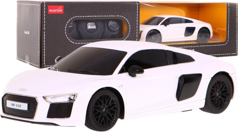 Rastar Audi R8 modèle radiocommandé 1:24 2,4 GHz – rouge