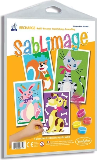 Sentosphere set d’images Sablimage : images en sable – animaux