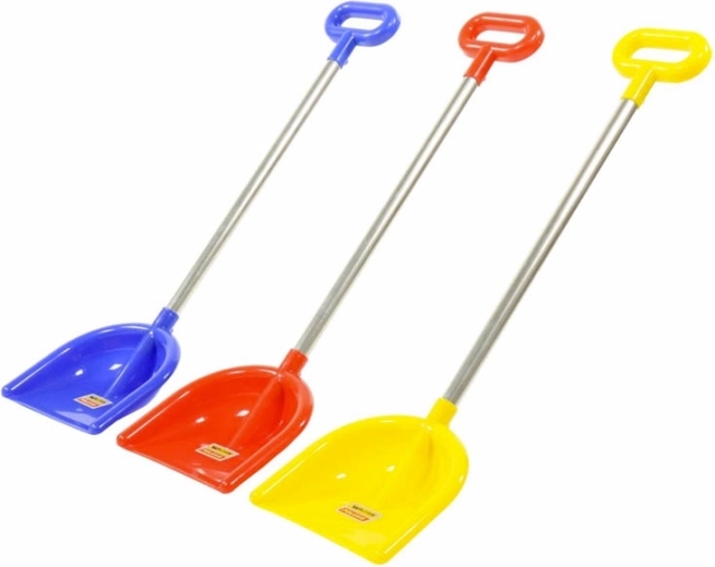 Grande pelle pour enfant avec manche en métal