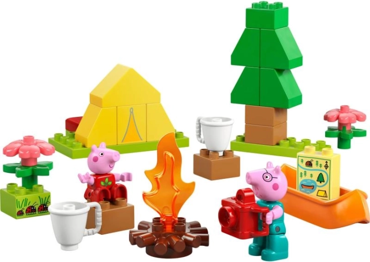 LEGO DUPLO Peppa Pig excursion au camping