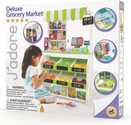 Set de jeu en bois – épicerie