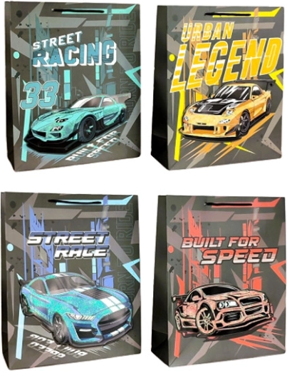 Sac cadeau pour garçon, taille L