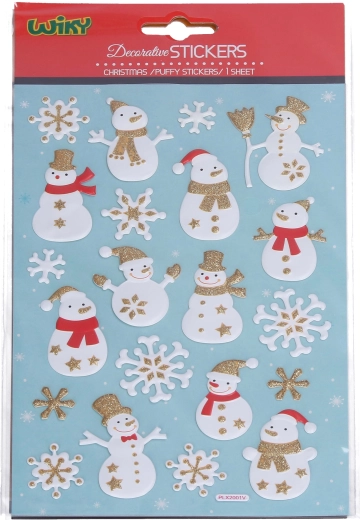 Autocollants pop-up Noël 25 × 14,4 cm