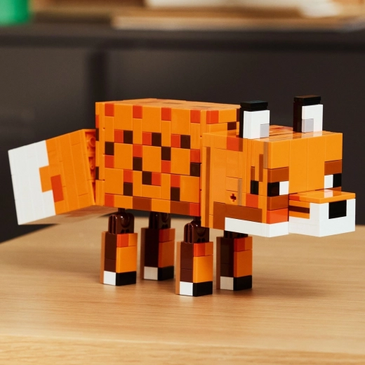 Détails marquants comme dans le jeu MINECRAFT
