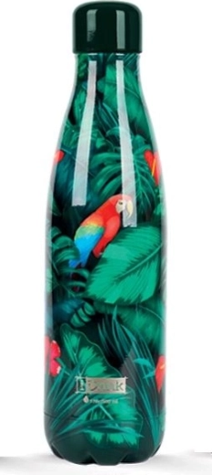 Thermos avec motif d’oiseaux tropicaux